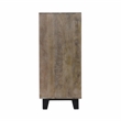 Kosas Home Vivienne 4 Door Wood Sideboard in Gray