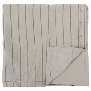 Kosas Home Kingston 94x108&quot Linen and Cotton King Duvet Cover in Natural
