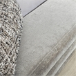 Kosas Home Anders Contemporary Polyester Storage Bench in Gray Finish