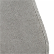 Kosas Home Anders Contemporary Polyester Storage Bench in Gray Finish