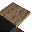 Kosas Home Danica Transitional Wood Console Table in Natural Brown