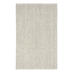Kosas Home Anello 120 x 168&quot Jute Fabric & Seagrass Area Rug in Ivory