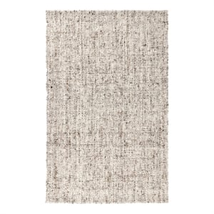 Kosas Home Lynwood 24 x 36&quot Heathered Wool Area Rug in Natural/Ivory