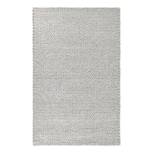 Kosas Home Oxnard 60 x 96&quot Transitional Wool Area Rug in Gray