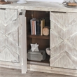 Kosas Home Frederick Reclaimed Pine Wood Sideboard - Six-Door in Vintage White