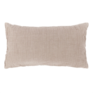 Villa by Classic Home Camille Natural Cotton Linen King Sham