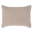 Villa by Classic Home Camille Natural Cotton Linen Standard Sham