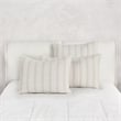 Villa by Classic Home Abraham Cotton Linen Eggshell Beige Standard Sham