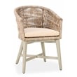 Classic Home Collins Outdoor Solid Wood Dining Chair in Natural Tone