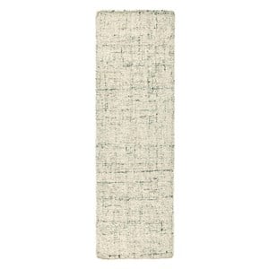 Oscoda 2.6'x8' Sustainable Handwoven Jute Blend Natural Accent Rug