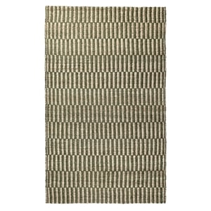 Monterey 5'x8' Jute Handwoven Sustainable Green Accent Area Rug