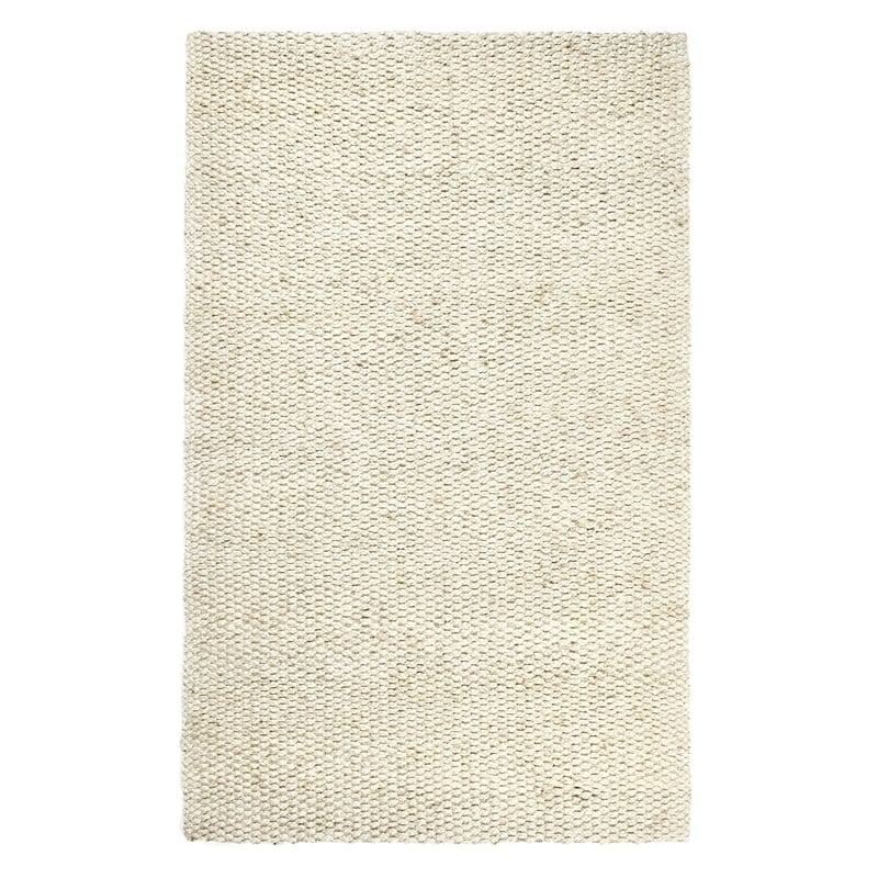 Santa Cruz 5'x8' Jute Handwoven Sustainable Ivory Accent Area Rug