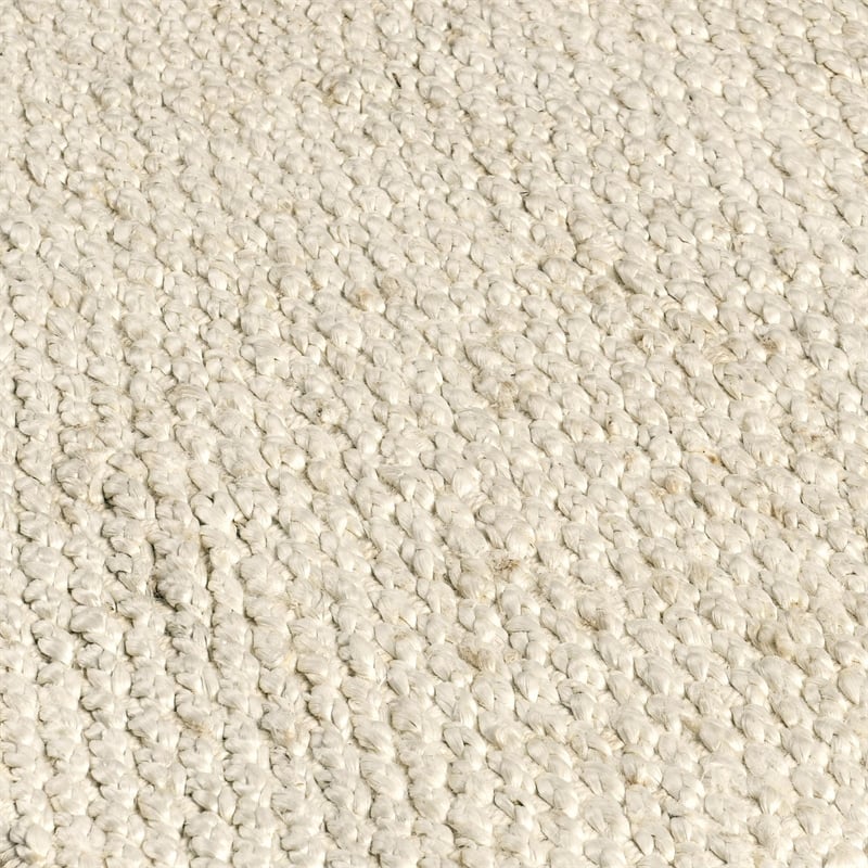 Santa Cruz 9'x12' Jute Handwoven Sustainable Ivory Accent Area Rug