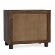 Classic Home Jaxon 2-Drawer Acacia Wood Nightstand in Cocoa Brown