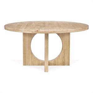 Classic Home Laguna Mango Wood Natural Round Dining Table