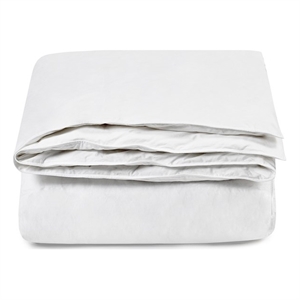 Villa by Classic Home Premium Goose Down King White Cotton Duvet Insert