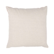 Villa by Classic Home Onara 22x22 Linen Blend Fabric Throw Pillow Rose Gold