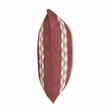 Villa by Classic Home Terranea 18x18 Fabric Throw Pillow Clay Red