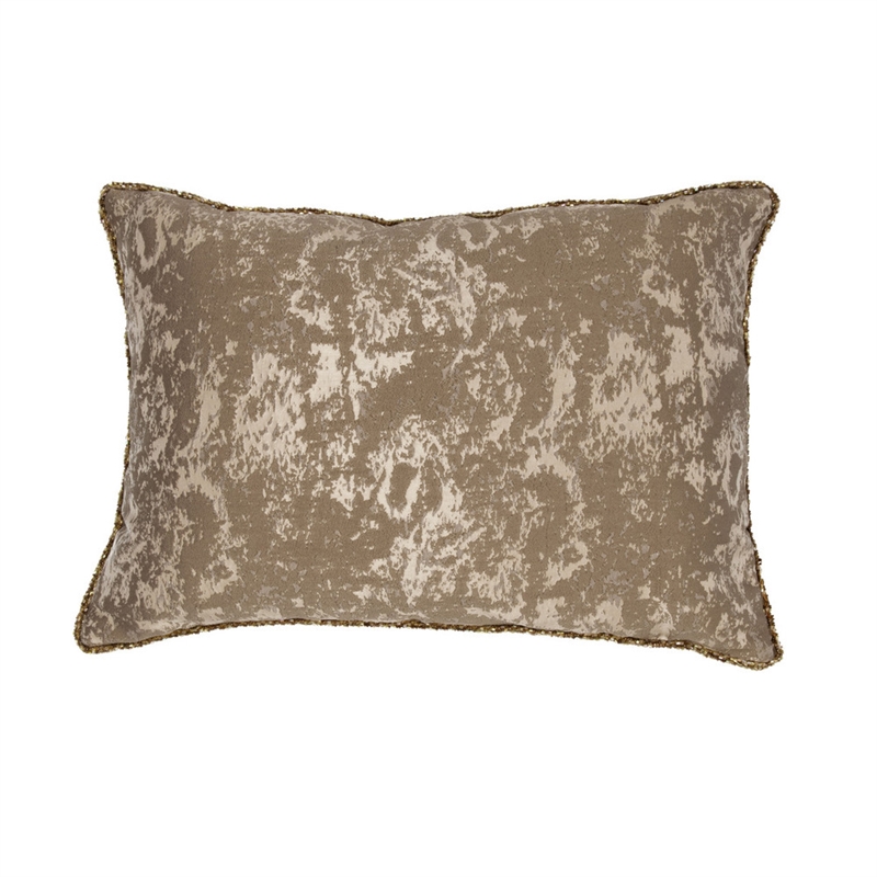 Villa by Classic Home Mica 14x20 Woven Fabric Throw Pillow White
