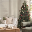 Villa by Classic Home Winter 14x20 Cotton Linen Blend Throw Pillow Multi-Color