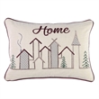 Villa by Classic Home Winter 14x20 Cotton Linen Blend Throw Pillow Multi-Color