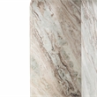 Classic Home Reilly Marble End Table in Gray