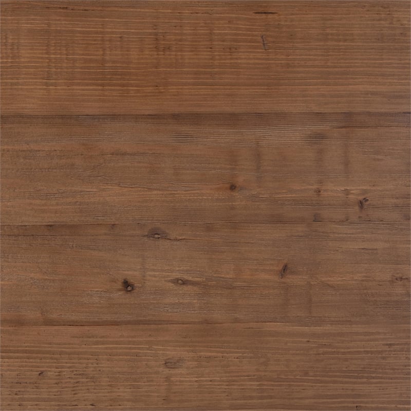 Kosas Home Biltmore Reclaimed Pine Wood Coffee Table in Mission Brown