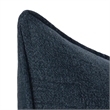 Classic Concepts Bedford Linen Fabric Throw Pillow in Blue