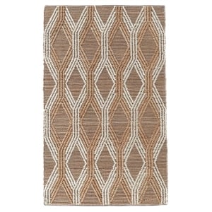 Classic Concepts Sylmar Jute Blend Decorative Rug in Ivory