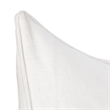 Classic Concepts Bedford Linen Fabric Throw Pillow in Ivory