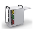 MooreCo Mobile 3D Printer Cart With Lockable Cabinet