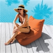 MooreCo Beanies Orange Outdoor Fava Lounge Chair
