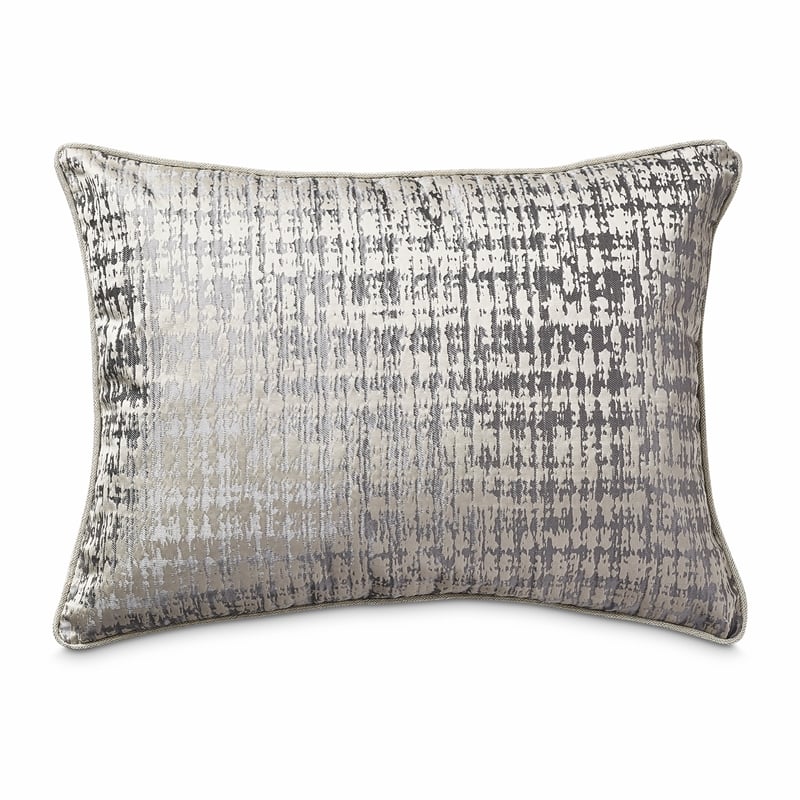 Michael Amini Casey 10-piece Fabric King Comforter Set in Silver/Platinum