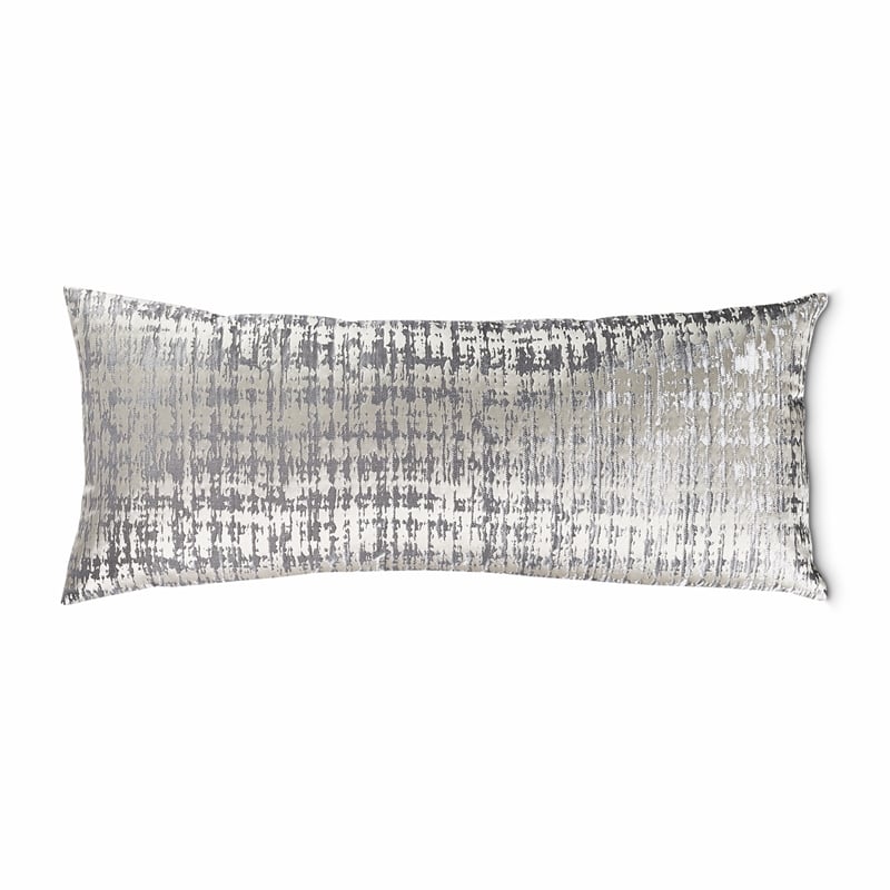 Michael Amini Casey 10-piece Fabric King Comforter Set in Silver/Platinum