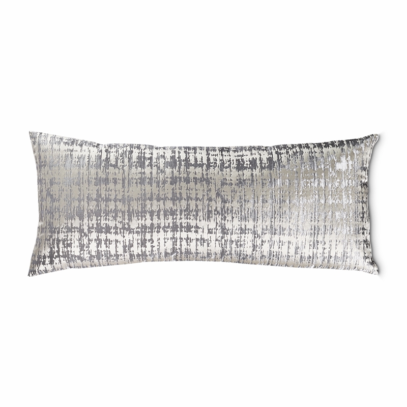 Michael Amini Casey 9-piece Fabric Queen Comforter Set in Silver/Platinum