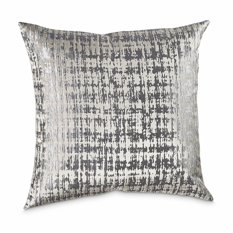 Michael Amini Casey 9-piece Fabric Queen Comforter Set in Silver/Platinum