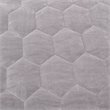 Michael Amini Affluent 4-Piece King Velvet Quilt Set in Dove Gray