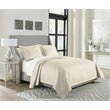Michael Amini Potenza 3-Piece Queen Throw Set - Ivory Pearl