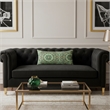 Michael Amini Emerald Isle Oblong Fabric Throw Pillow in Green/Indigo Set of 2