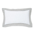 Michael Amini Atina 7-Piece Linen Fabric King Duvet Set in Gray