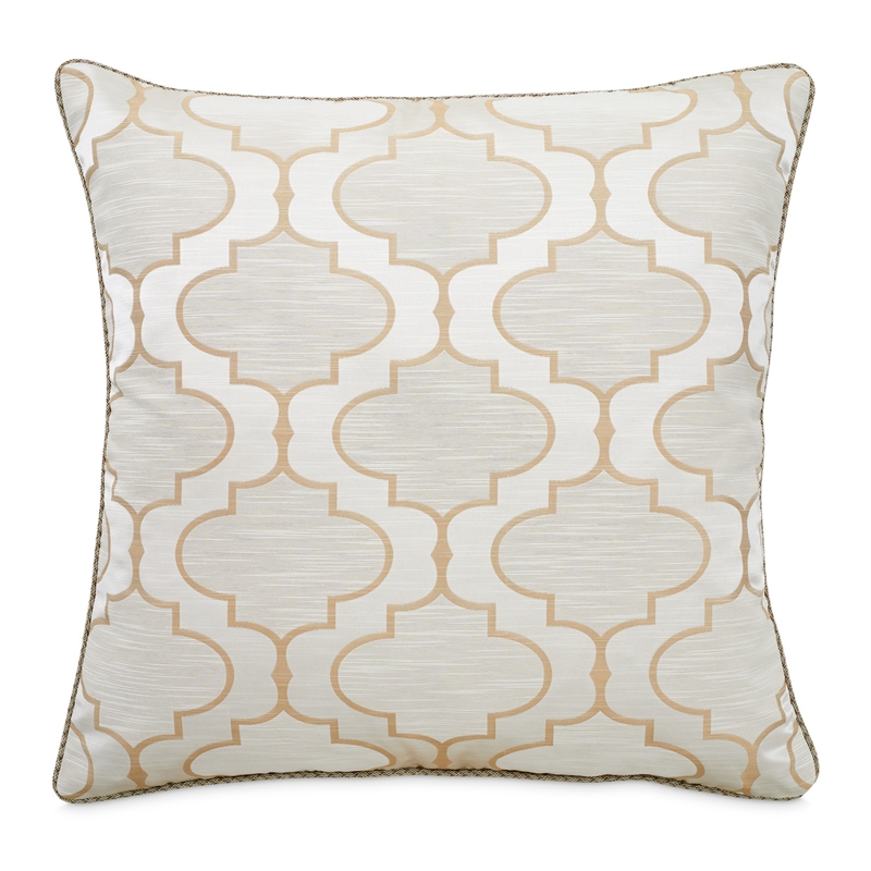 Michael Amini Spectrum 10-Piece Fabric Queen Comforter Set - Pearl Ivory