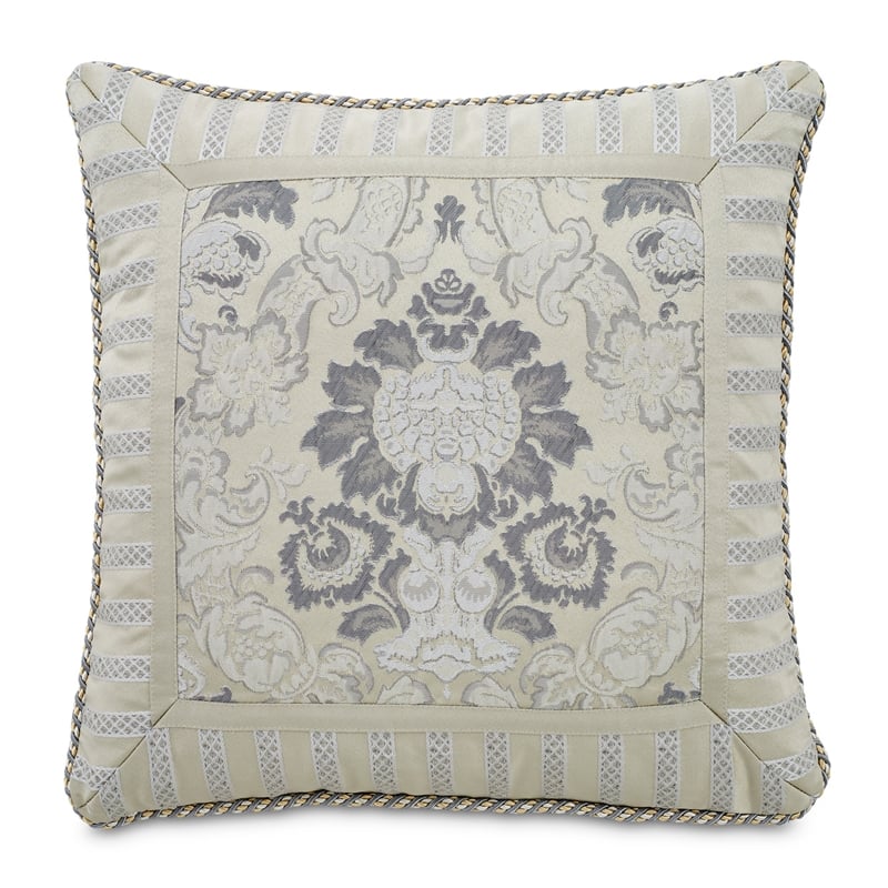 Michael Amini Sycamore Grove 10-piece Fabric King Comforter Set - Silver