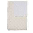 Michael Amini Trabuco 3-piece Embroidered Cotton King Duvet Set in White