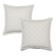 Michael Amini Trabuco 3-piece Embroidered Cotton King Duvet Set in White