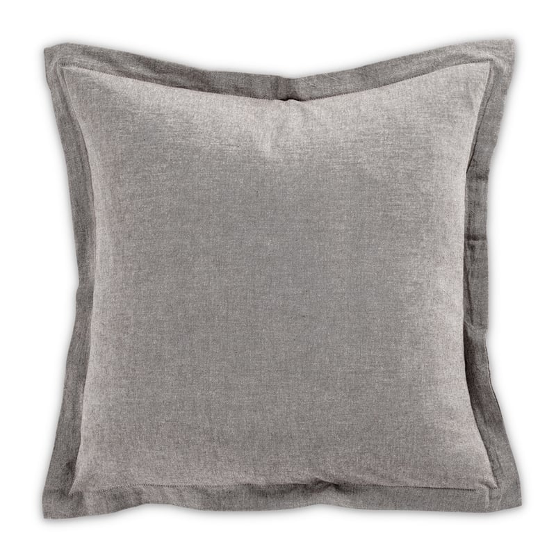 Michael Amini Ultra 7-piece Queen Cotton Duvet Set - Gray