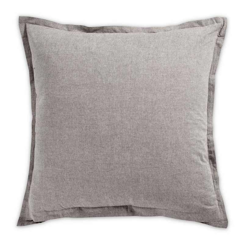 Michael Amini Ultra 7-piece Queen Cotton Duvet Set - Gray