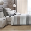 Michael Amini Ultra 8-piece King Cotton Duvet Set - Gray