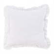 Michael Amini Cherry Hill 6-piece Belgium Linen Fabric Queen Duvet Set in White