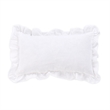 Michael Amini Cherry Hill 6-piece Belgium Linen Fabric Queen Duvet Set in White