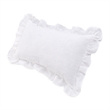 Michael Amini Cherry Hill 6-piece Belgium Linen Fabric Queen Duvet Set in White